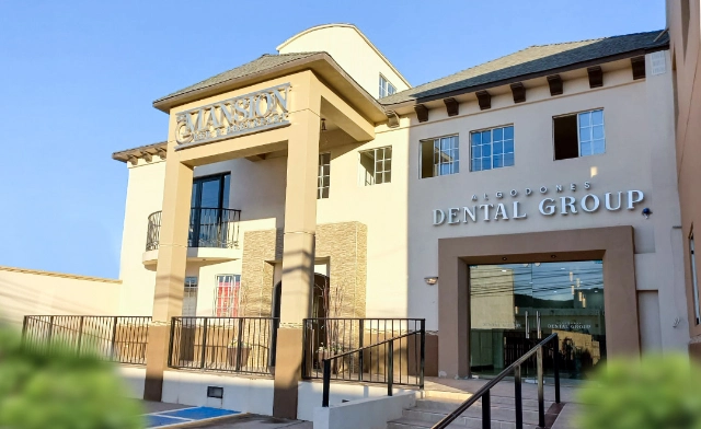 doctor pose at Los Algodones dental clinic, Mexico