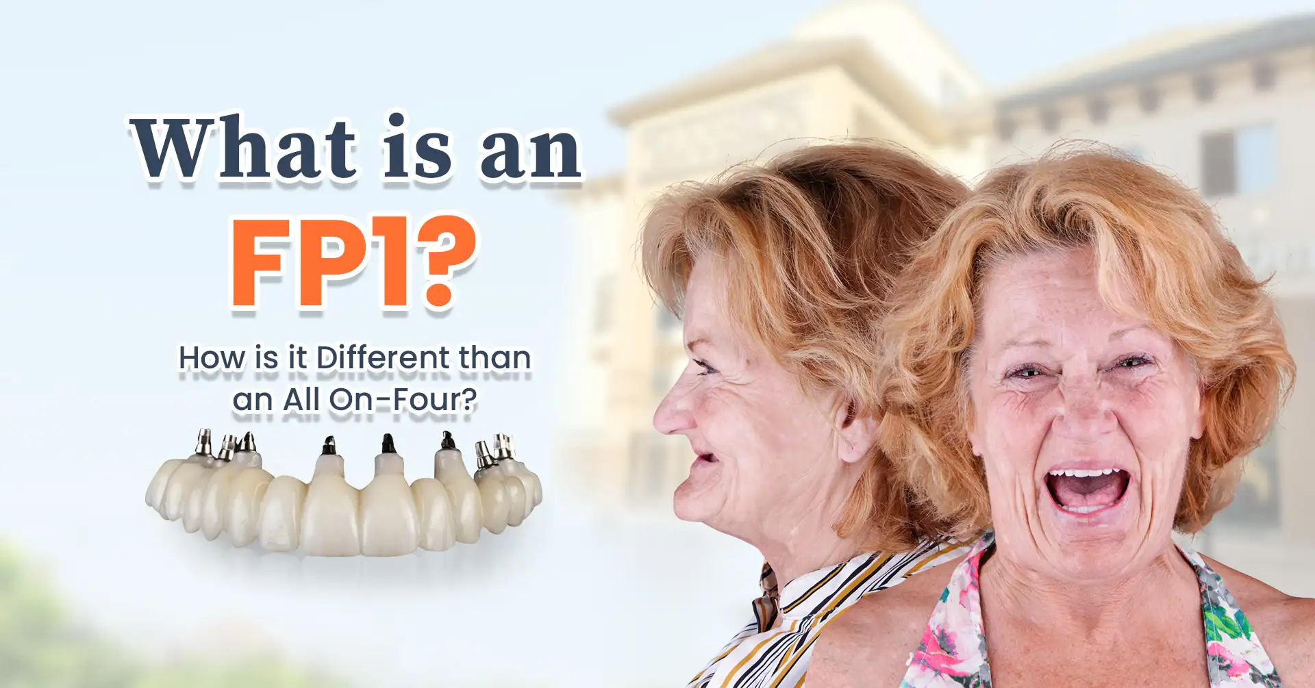 Cover image showcasing the beauty of FP1 dental implants in Algodones, Mexico.
